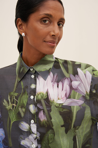 Bloom Shirt - Delphinium