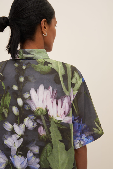 Bloom Shirt - Delphinium