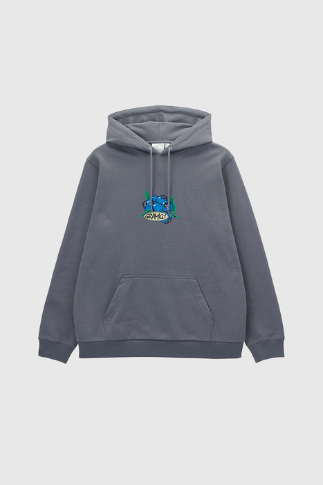 Blueberry Hooded Sweatshirt - Charcoal
