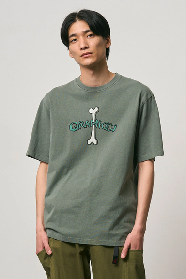 Bone Tee Pigment Dyed - Sage Pigment