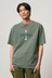 Bone Tee Pigment Dyed - Sage Pigment