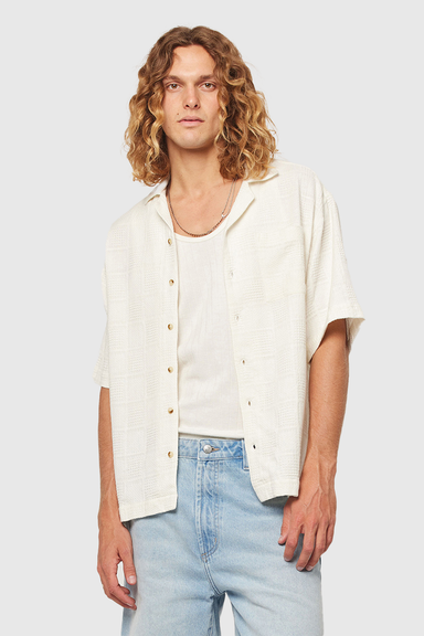Bowler Wisteria Shirt - Coconut