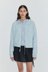 Box Cardigan - Young Blue
