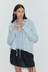 Box Cardigan - Young Blue