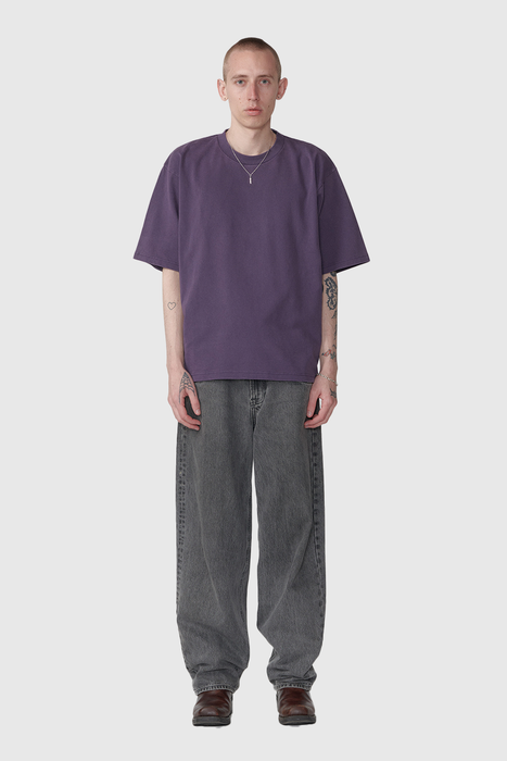 Boxy Tee - Ink Purple