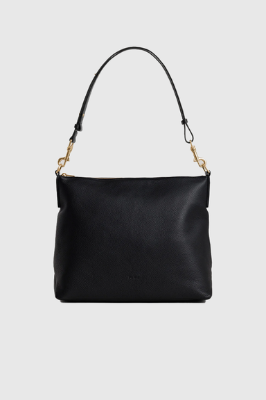 Braidy Bag - Black Deer Nappa