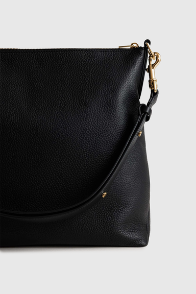 Braidy Bag - Black Deer Nappa