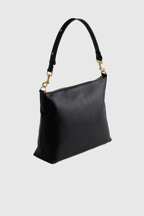 Braidy Bag - Black Deer Nappa