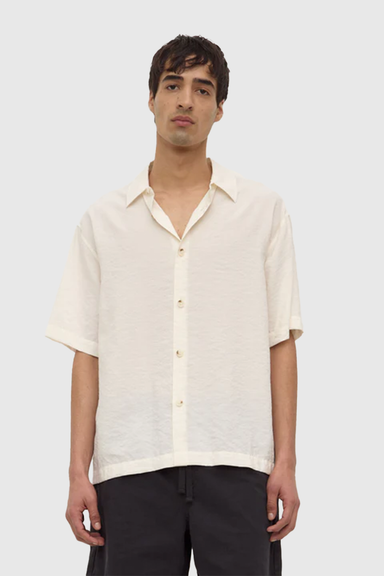 Brook Short Sleeve Shirt - Cream