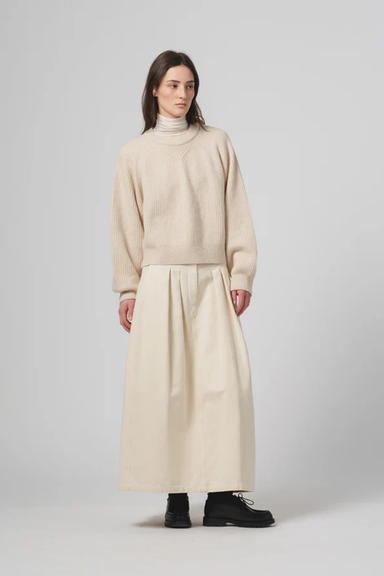 Bulb Skirt - Canvas Wheat