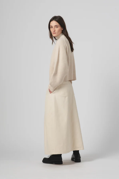 Bulb Skirt - Canvas Wheat