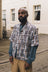 Cabana Boy Shirt Patchwork Madras - Navy