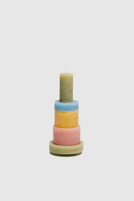 Candle Stack 03 - Pink / Yellow