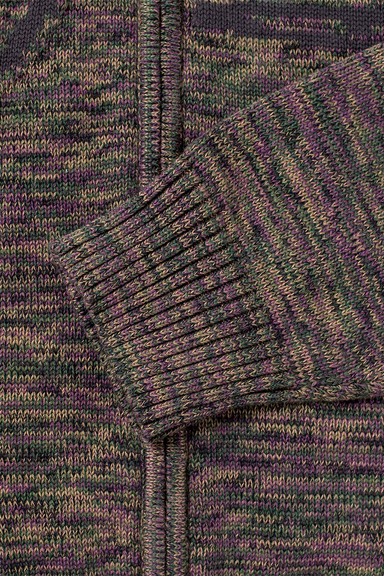 CFY Zip Knit Sweater - Mixed