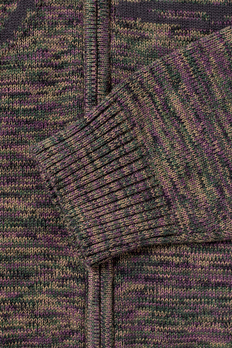 CFY Zip Knit Sweater - Mixed