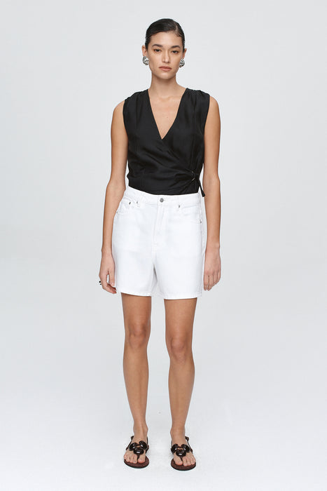 Classic Jean Short - Blanc