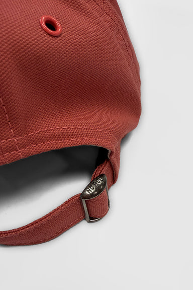 Light Canvas Felt N 8 Panel Cap - Cowhide