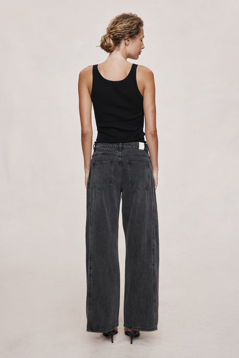 Cross Stitch Jean - Faded Black