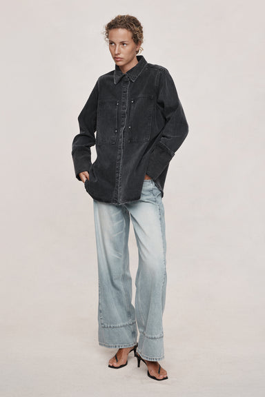 Crosta Shirt - Faded Black
