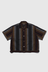 Cabana Boy Shirt Ombre Stripe - Black Stripe