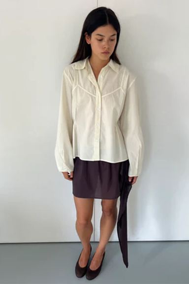 Cami Overshirt - Citrus Stripe