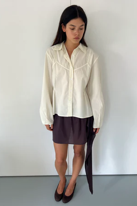 Cami Overshirt - Citrus Stripe