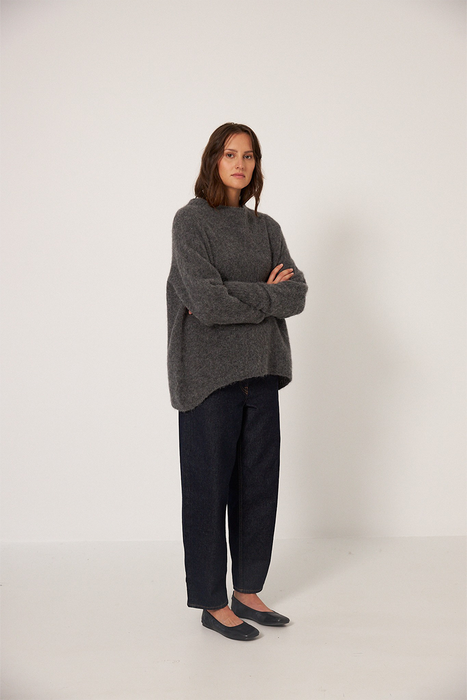 Campfire Knit - Shadow Grey