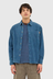 Campus Chunky Cord LS Shirt - Washed Blue