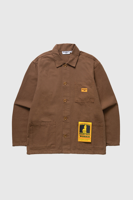 Canvas Chore Shirt - Bark