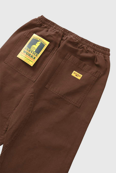 Classic Chef Pant - Brown