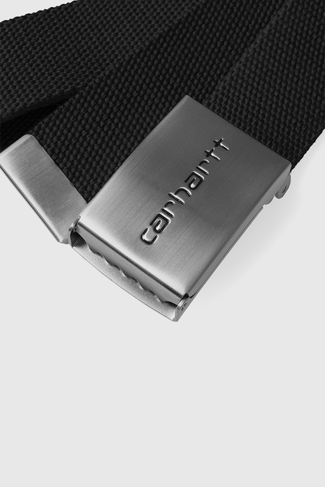 Clip Belt Chrome - Black