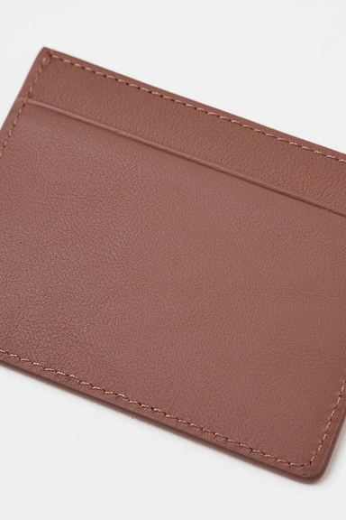 Vegas Cardholder -  Cognac / Gold