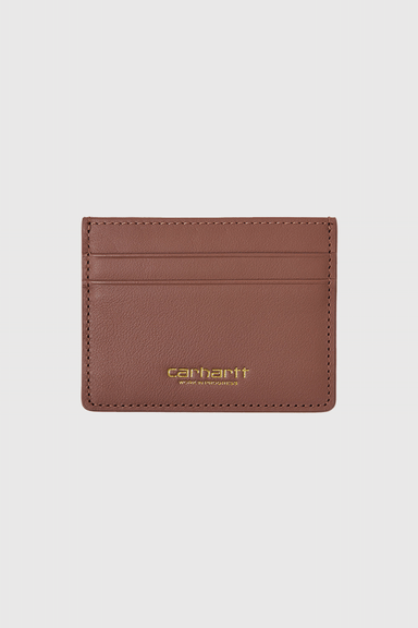 Vegas Cardholder -  Cognac / Gold