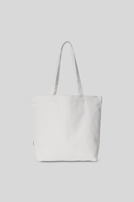 Canvas Graphic Tote - Fast Food Print, White / Samba