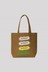 Canvas Graphic Tote - BAM Print, Hamilton Brown