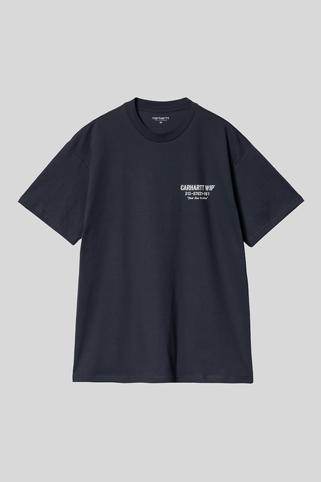 S/S Less Troubles T-Shirt - Blue / Wax