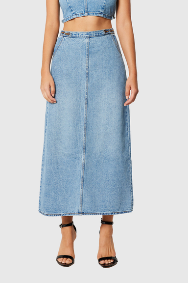 Charlie Maxi Skirt - Denim