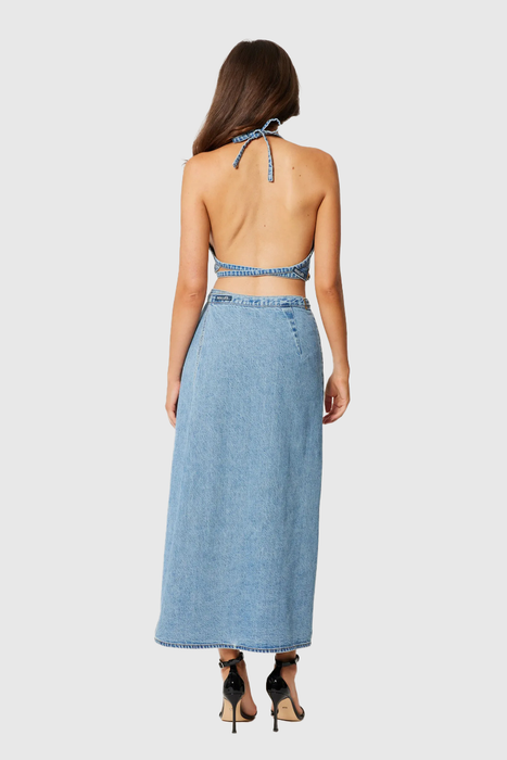 Charlie Maxi Skirt - Denim