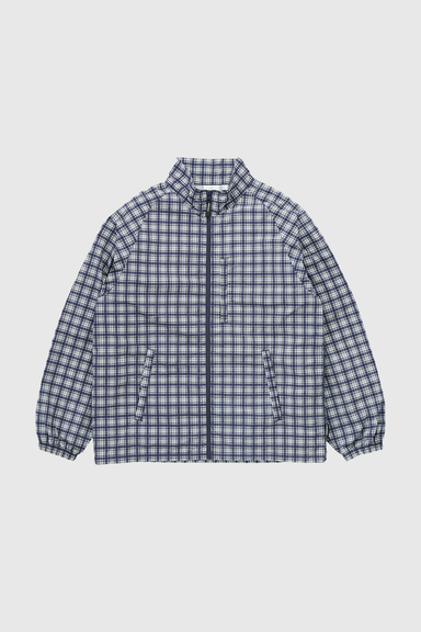 Checkered Shell Jacket - Navy Check