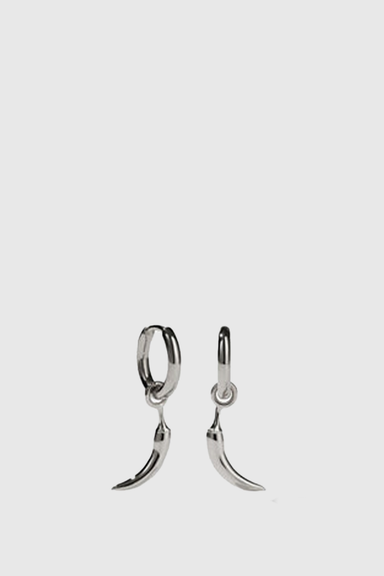Chilli Charm Earrings - Sterling Silver