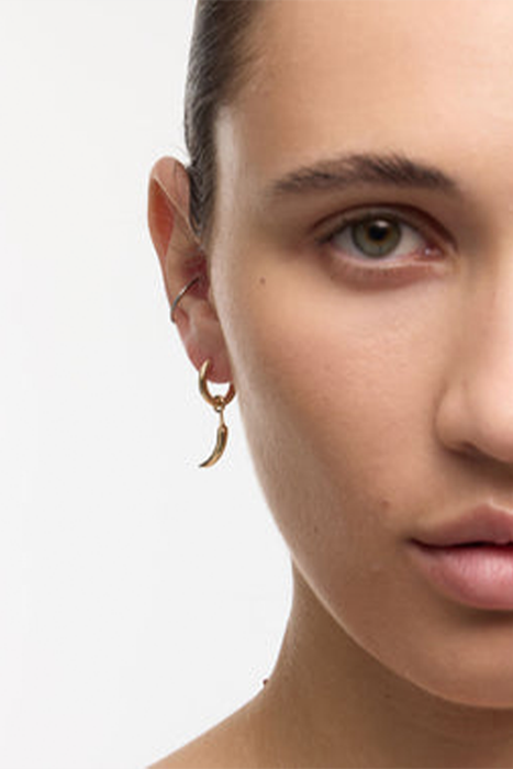 Chilli Charm Earrings - Gold Plated