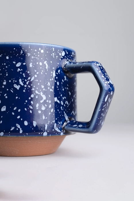 Stack Mug - Splash Navy / White