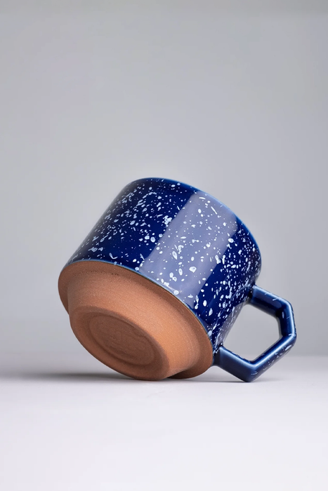 Stack Mug - Splash Navy / White