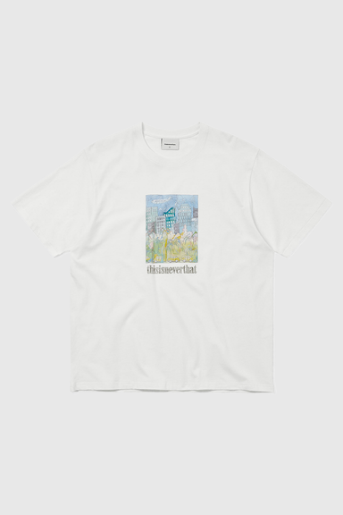 City and Park Tee - White
