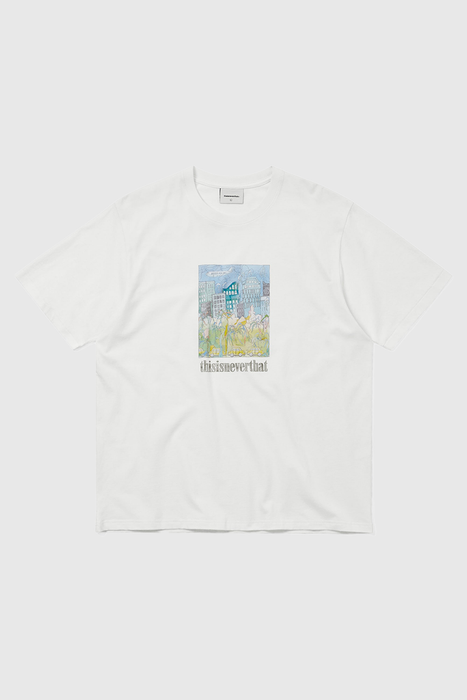 City and Park Tee - White