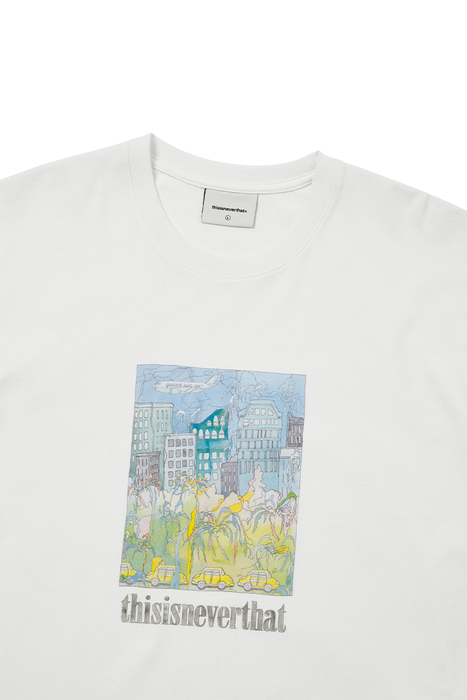 City and Park Tee - White