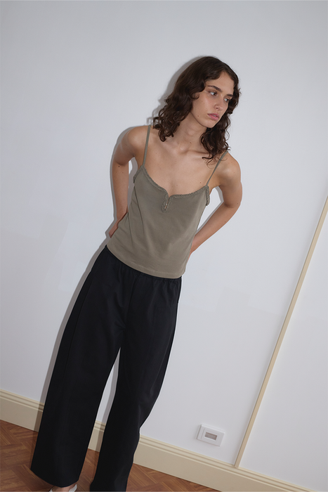 Clasp Singlet - Khaki