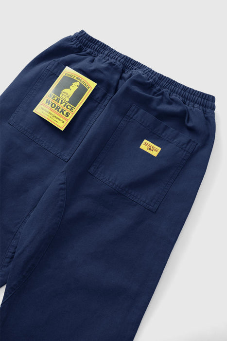 Canvas Chef Pant - Navy