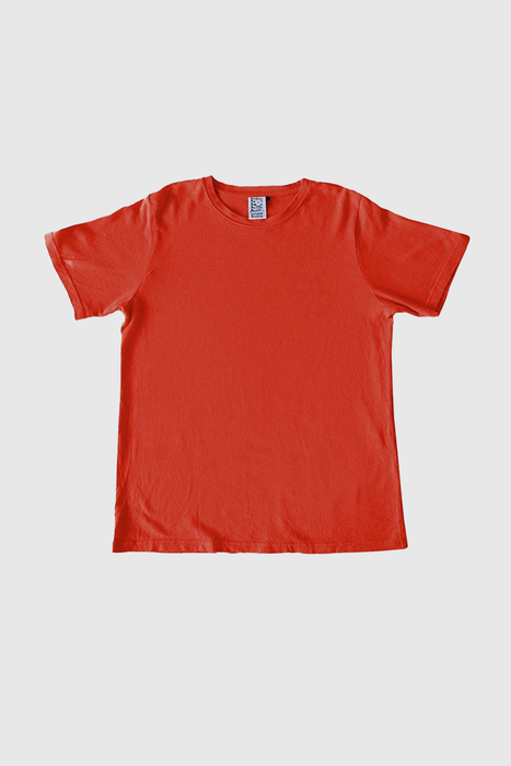 Classic Hemp Tee - Chilli Red