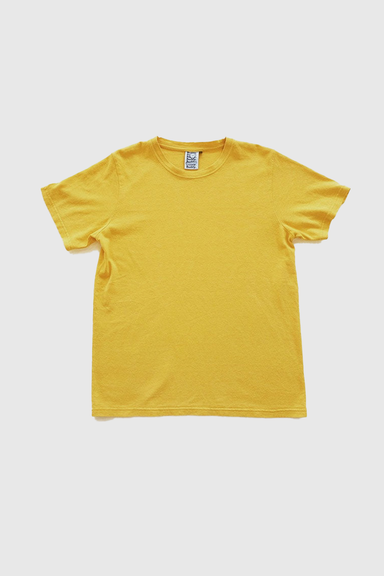 Classic Hemp Tee - Yellow